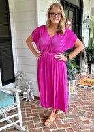 Magenta Maxi Dress | Jodifl - Maxi Dress - Jimberly's Boutique - Olive Branch - Mississippi