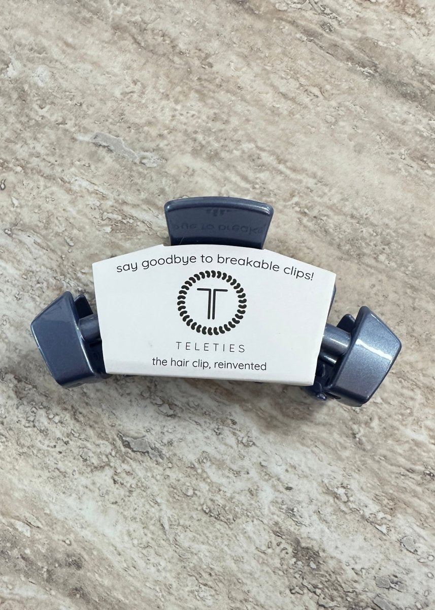 Medium Hair Clip | Classic | Hampton Bay | Teleties - Teletie Classic Hair Clip - Jimberly's Boutique - Olive Branch - Mississippi