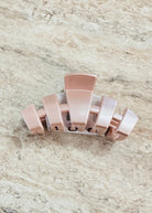 Medium Hair Clip | Classic | Pearly Pink | Teleties - Teletie Classic Hair Clip - Jimberly's Boutique - Olive Branch - Mississippi