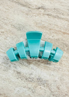 Medium Hair Clip | Classic | Totally Turquoise | Teleties - Teletie Classic Hair Clip - Jimberly's Boutique - Olive Branch - Mississippi