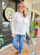 Melange Oversized Sweater - Sand Beige - sweater - Jimberly's Boutique - Olive Branch - Mississippi