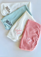 Monogrammed Infant Thermal Blanket - baby blanket - Jimberly's Boutique - Olive Branch - Mississippi