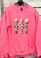 Pink Nutcracker Sweatshirt - Pink - Graphic Sweatshirt - Jimberly's Boutique - Olive Branch - Mississippi