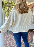 POL V Neck Sweater - Cream - sweater - Jimberly's Boutique - Olive Branch - Mississippi