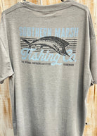 Pro Heathered Tee | Fishing Co | Southern Marsh - Southern Marsh Graphic Tee - Jimberly's Boutique - Olive Branch - Mississippi