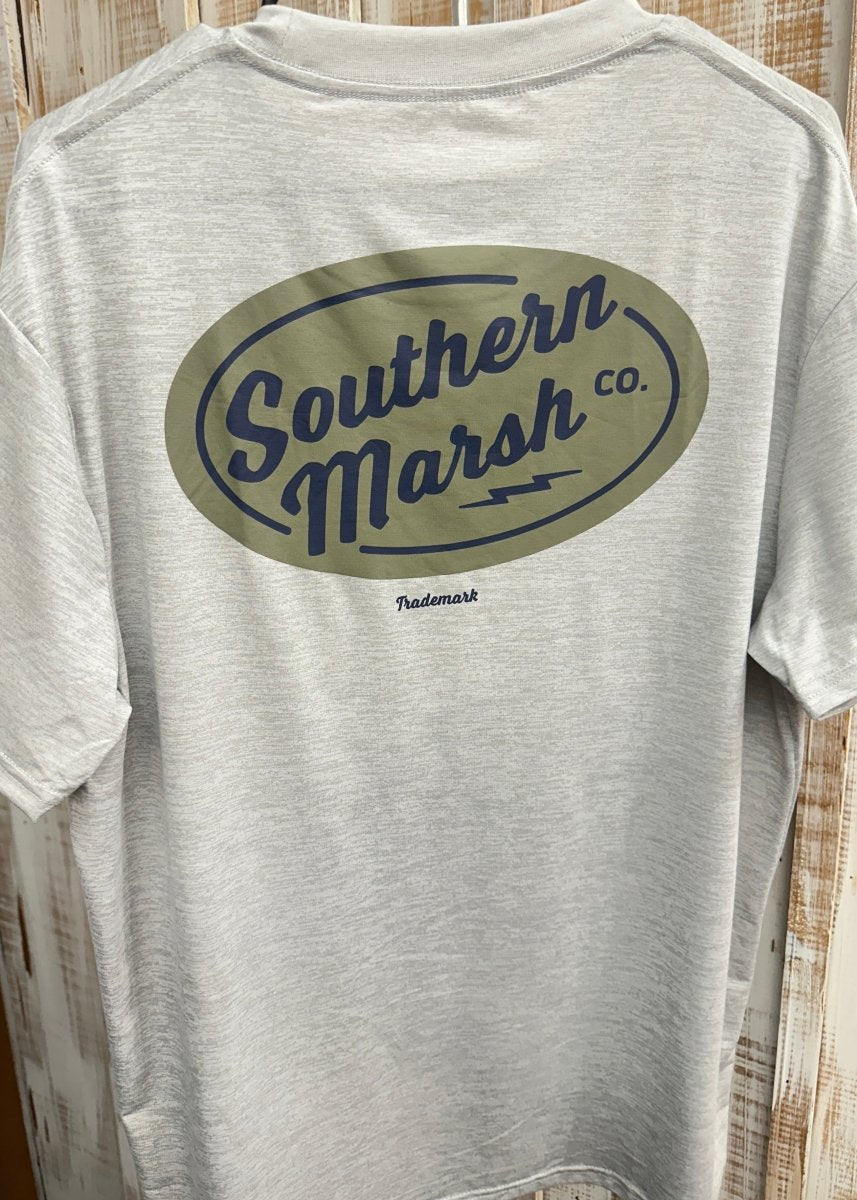 Pro Heathered Tee | Lit Up | Southern Marsh - Southern Marsh Graphic Tee - Jimberly's Boutique - Olive Branch - Mississippi