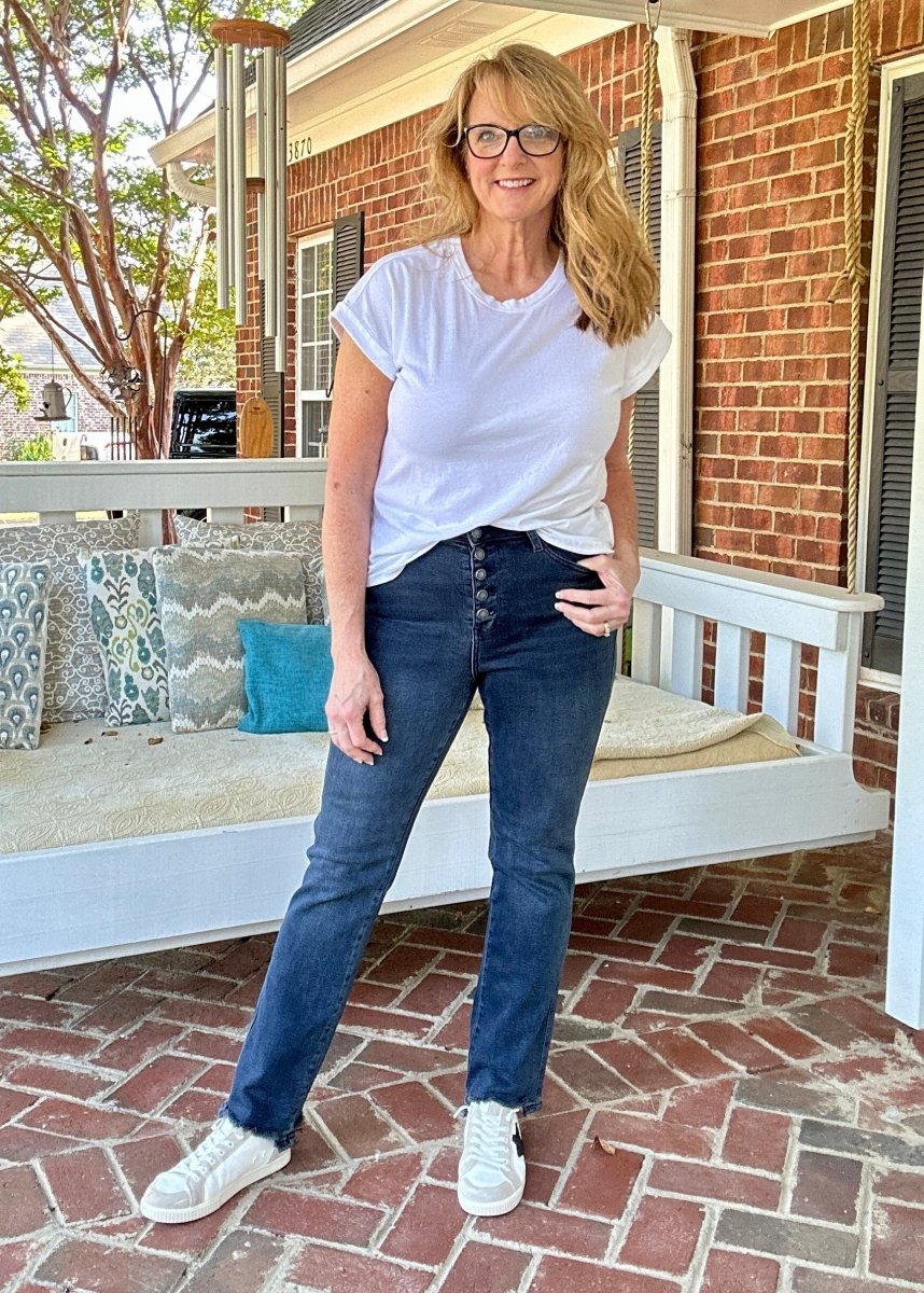 Ridgeland Button Fly | Judy Blue Jeans | Super Dark Wash - jeans - Jimberly's Boutique - Olive Branch - Mississippi