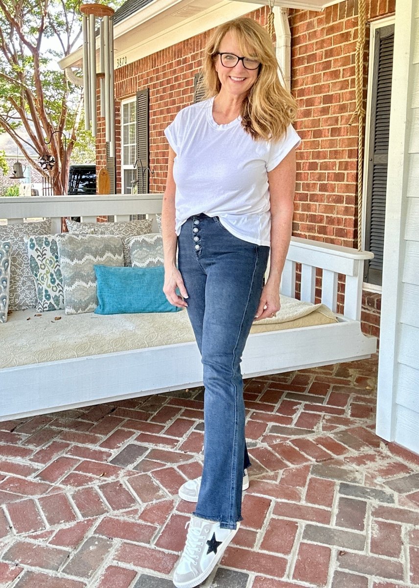 Ridgeland Button Fly | Judy Blue Jeans | Super Dark Wash - jeans - Jimberly's Boutique - Olive Branch - Mississippi