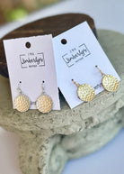 Round Hammer Dangle Earrings - earrings - Jimberly's Boutique - Olive Branch - Mississippi