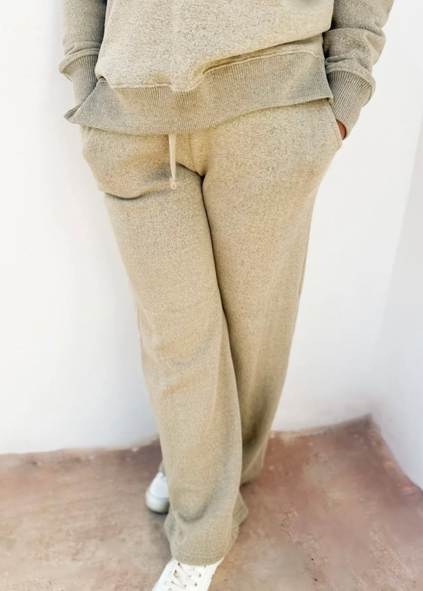 Royce - Henderson Wide Leg Amore Pant - Sand - Royce Pant - Jimberly's Boutique - Olive Branch - Mississippi