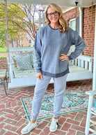 Royce Reversed Out Ponchoville Fleece - Black - Jimberly's Boutique - Olive Branch - Mississippi