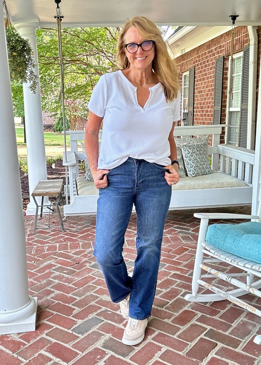 Ruleville Tummy Control Classic Straight Jeans | Judy Blue - Jimberly's Boutique - Olive Branch - Mississippi