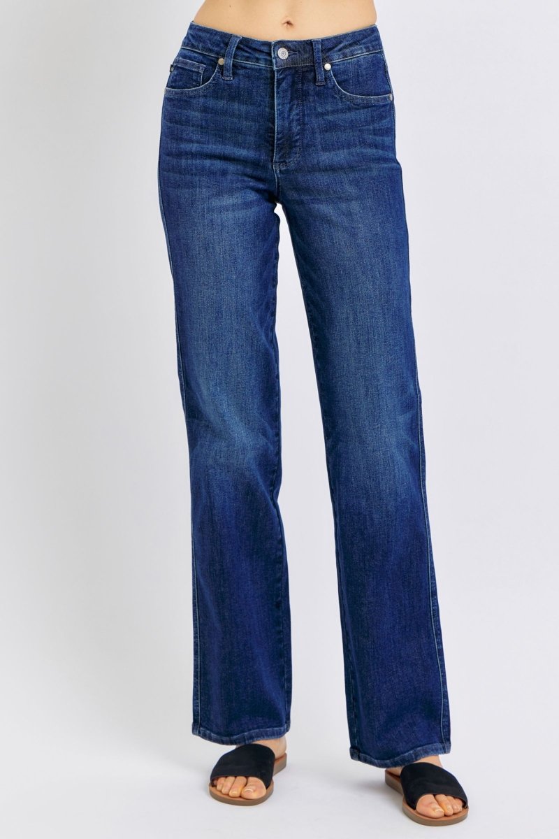 Ruleville Tummy Control Classic Straight Jeans | Judy Blue - Jimberly's Boutique - Olive Branch - Mississippi