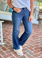 Ruleville Tummy Control Classic Straight Jeans | Judy Blue - Jimberly's Boutique - Olive Branch - Mississippi