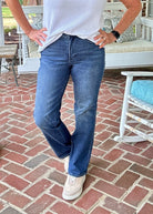 Ruleville Tummy Control Classic Straight Jeans | Judy Blue - Jimberly's Boutique - Olive Branch - Mississippi