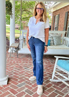 Ruleville Tummy Control Classic Straight Jeans | Judy Blue - Jimberly's Boutique - Olive Branch - Mississippi