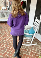 S - M Royce Comfy Cord Hoodie - Purple - Jimberly's Boutique - Olive Branch - Mississippi