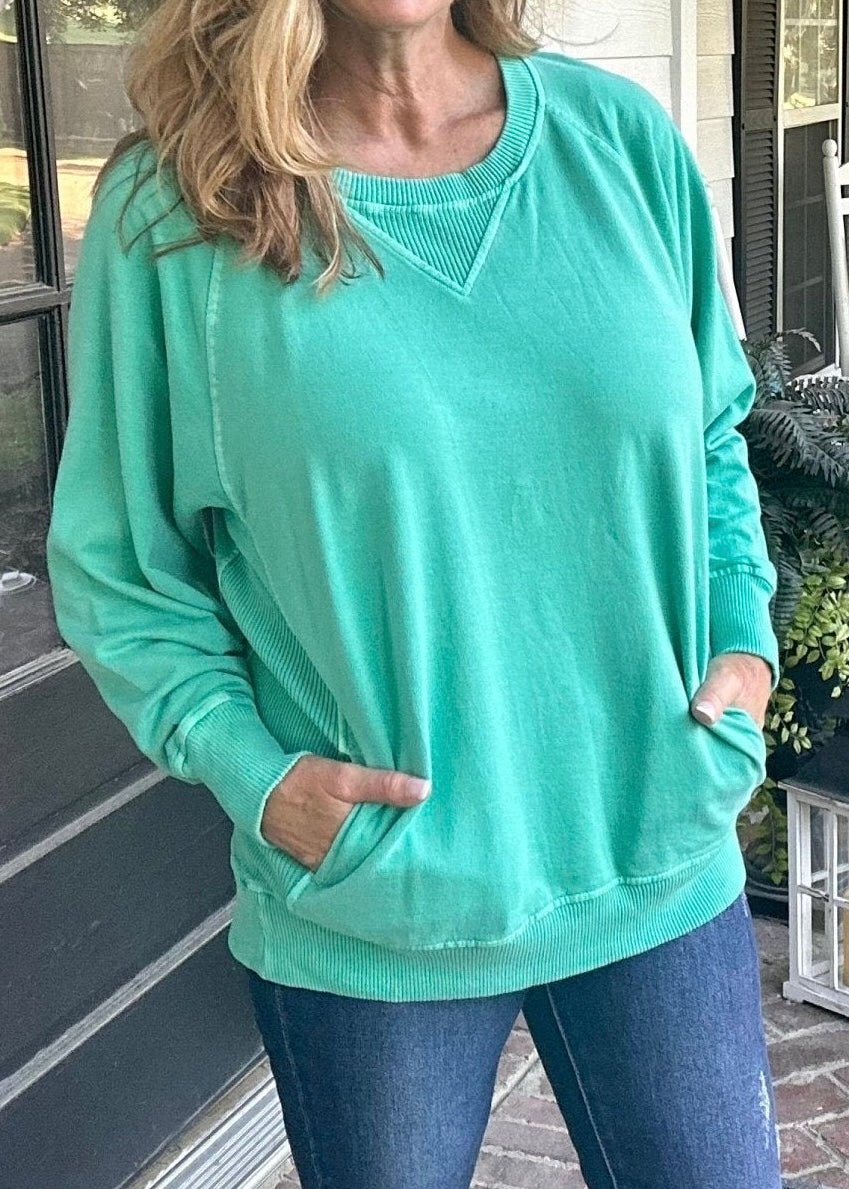 Simple Sutton Sweatshirt - Sweatshirt - Jimberly's Boutique - Olive Branch - Mississippi