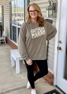 (Small) Southern Marsh Seawash Fly Line Sweatshirt - Dark Olive - Graphic Tee - Jimberly's Boutique - Olive Branch - Mississippi