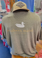 Southern Marsh Seawash Tee | Authentic | Dark Olive - Southern Marsh Graphic Tee - Jimberly's Boutique - Olive Branch - Mississippi