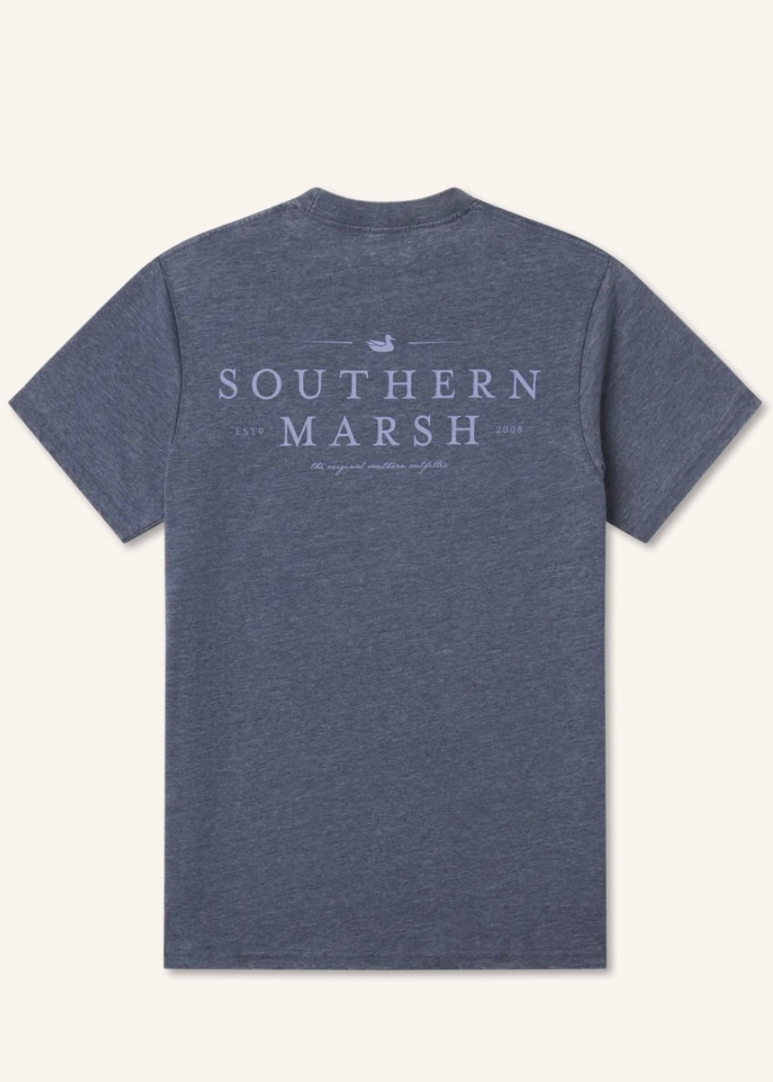 Southern Marsh Seawash Tee | Classic | Washed Navy - Southern Marsh Graphic Tee -Jimberly's Boutique-Olive Branch-Mississippi