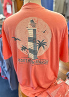 Southern Marsh Seawash Tee | Tropical Tide | Coral - Southern Marsh Graphic Tee -Jimberly's Boutique-Olive Branch-Mississippi