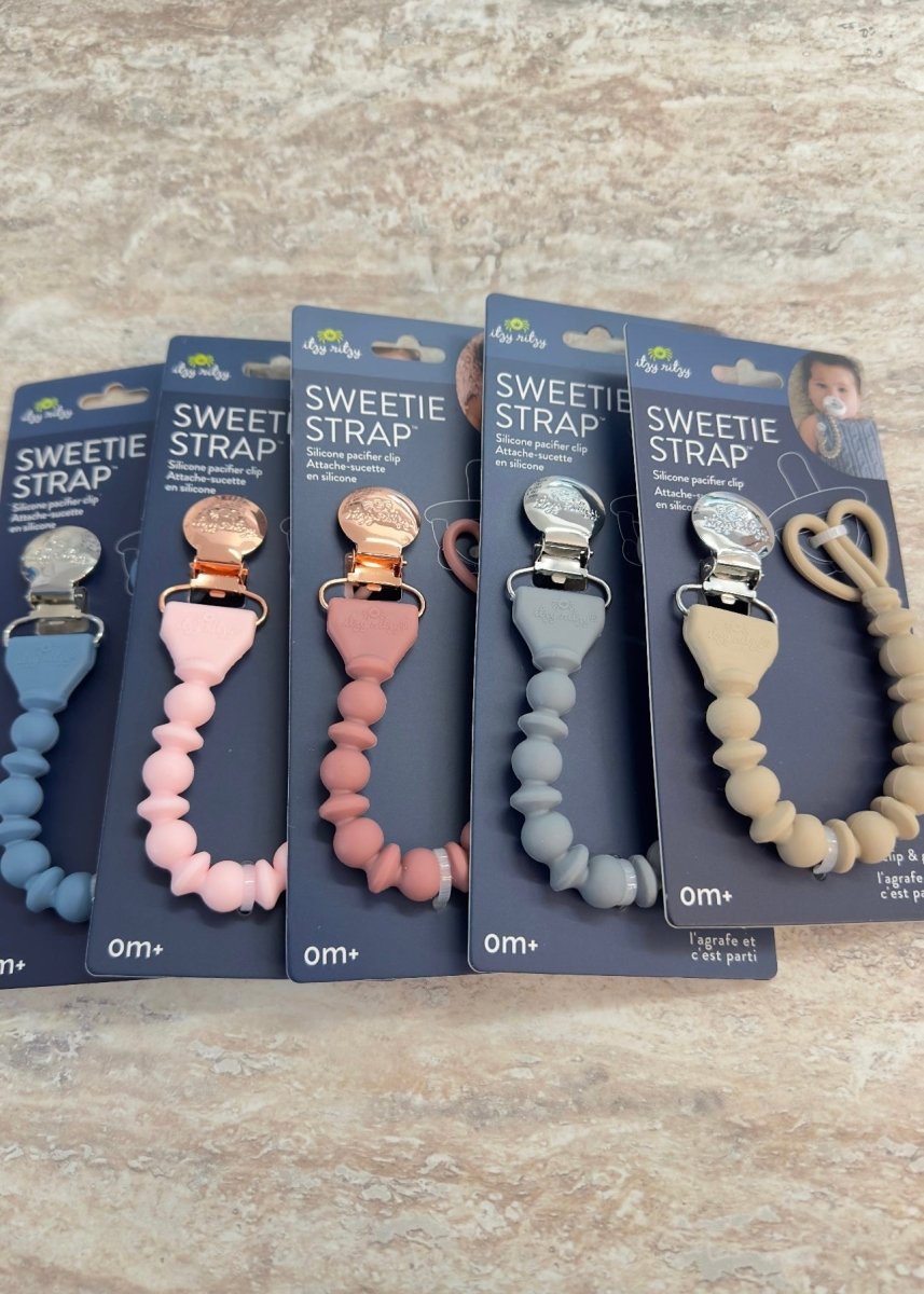 Sweetie Strap™ Silicone One - Piece Pacifier Clips - Pacifier Clip - Jimberly's Boutique - Olive Branch - Mississippi