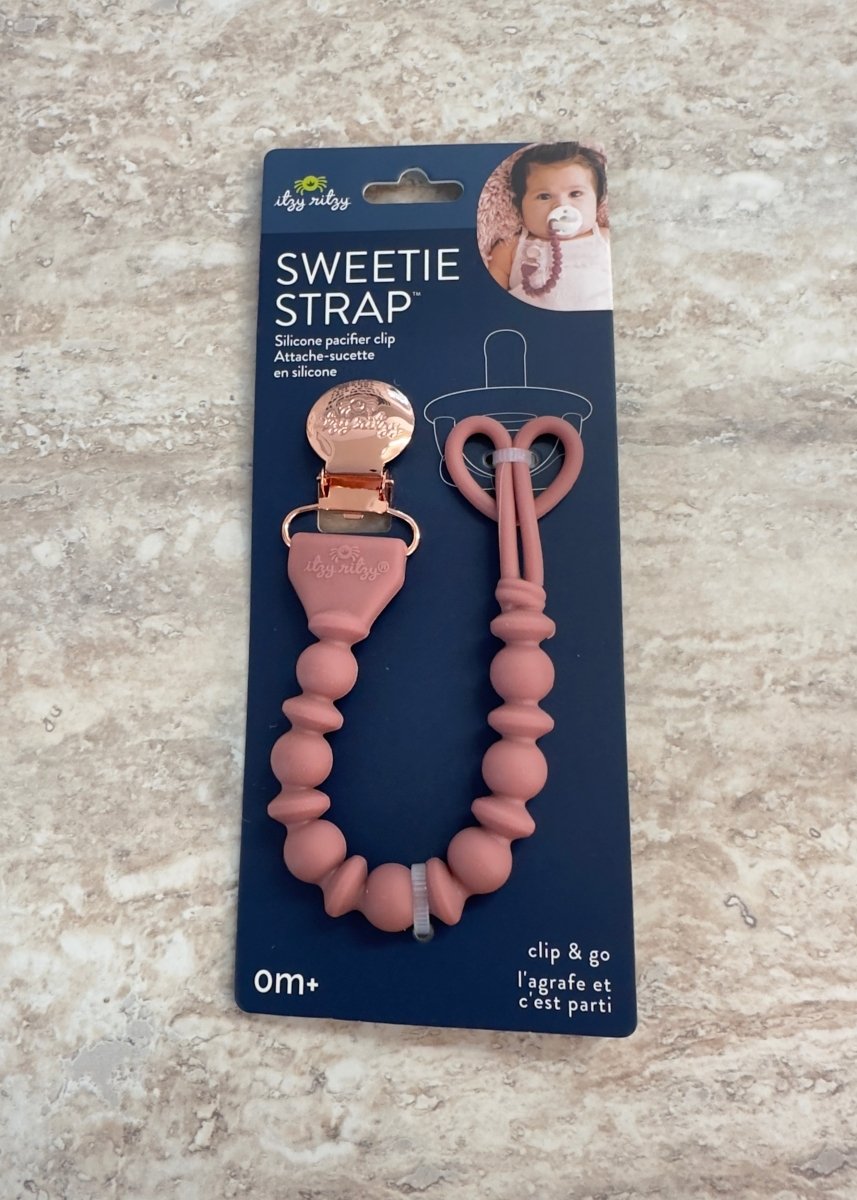 Sweetie Strap™ Silicone One - Piece Pacifier Clips - Pacifier Clip - Jimberly's Boutique - Olive Branch - Mississippi