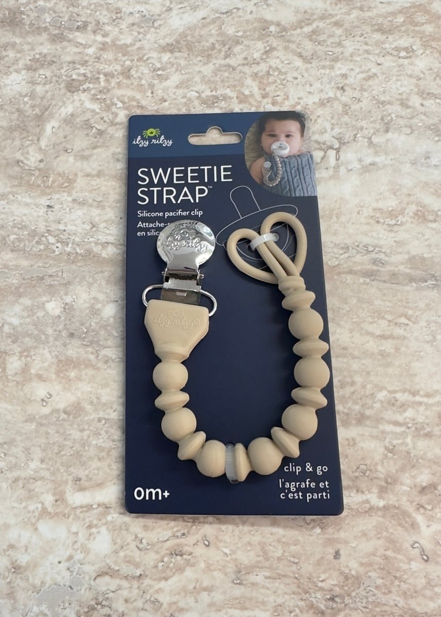 Sweetie Strap™ Silicone One - Piece Pacifier Clips - Pacifier Clip - Jimberly's Boutique - Olive Branch - Mississippi