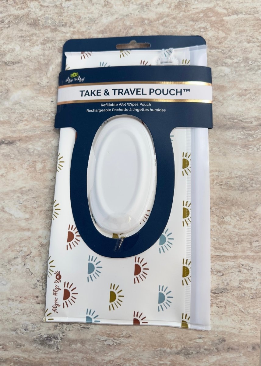 Take & Travel Pouch Reusable Wipes Case - Wipes Case - Jimberly's Boutique - Olive Branch - Mississippi