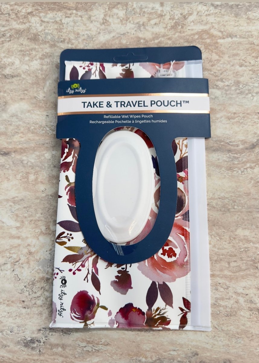 Take & Travel Pouch Reusable Wipes Case - Wipes Case - Jimberly's Boutique - Olive Branch - Mississippi