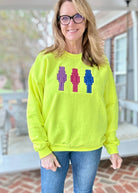 Toy Soldier/Nutcracker Trio Sequin Applique' Sweatshirt - christmas sweatshirt - Jimberly's Boutique - Olive Branch - Mississippi