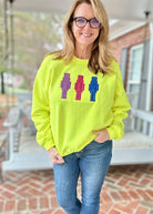 Toy Soldier/Nutcracker Trio Sequin Applique' Sweatshirt - christmas sweatshirt - Jimberly's Boutique - Olive Branch - Mississippi