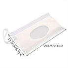 Translucent Vinyl Wet Wipe Pouch - baby gift - Jimberly's Boutique - Olive Branch - Mississippi