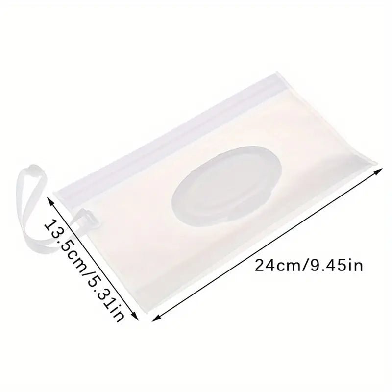 Translucent Vinyl Wet Wipe Pouch - baby gift - Jimberly's Boutique - Olive Branch - Mississippi