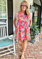 Tropical Vacation Dress | Orange Mix | Jodifl - Jodifl Dress -Jimberly's Boutique-Olive Branch-Mississippi