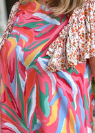 Tropical Vacation Dress | Orange Mix | Jodifl - Jodifl Dress -Jimberly's Boutique-Olive Branch-Mississippi