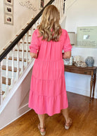 Umgee | Every Single Moment Dress | Coral Pink - Umgee Dress - Jimberly's Boutique - Olive Branch - Mississippi