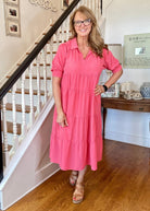 Umgee | Every Single Moment Dress | Coral Pink - Umgee Dress - Jimberly's Boutique - Olive Branch - Mississippi