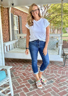 Vicksburg Mid Rise Boyfriend | Judy Blue Jeans | Dark Wash (Short inseam) - jeans - Jimberly's Boutique - Olive Branch - Mississippi