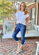 Vicksburg Mid Rise Boyfriend | Judy Blue Jeans | Dark Wash (Short inseam) - jeans - Jimberly's Boutique - Olive Branch - Mississippi