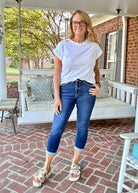 Vicksburg Mid Rise Boyfriend | Judy Blue Jeans | Dark Wash (Short inseam) - jeans - Jimberly's Boutique - Olive Branch - Mississippi