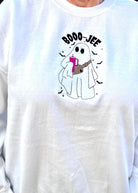 Booo-Jee Ghost | Stanley Cup | Fanny Pack | Embroidered Sweatshirt - Graphic Tee -Jimberly's Boutique-Olive Branch-Mississippi