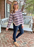 Easel See You Soon Striped Sweater - sweater -Jimberly's Boutique-Olive Branch-Mississippi