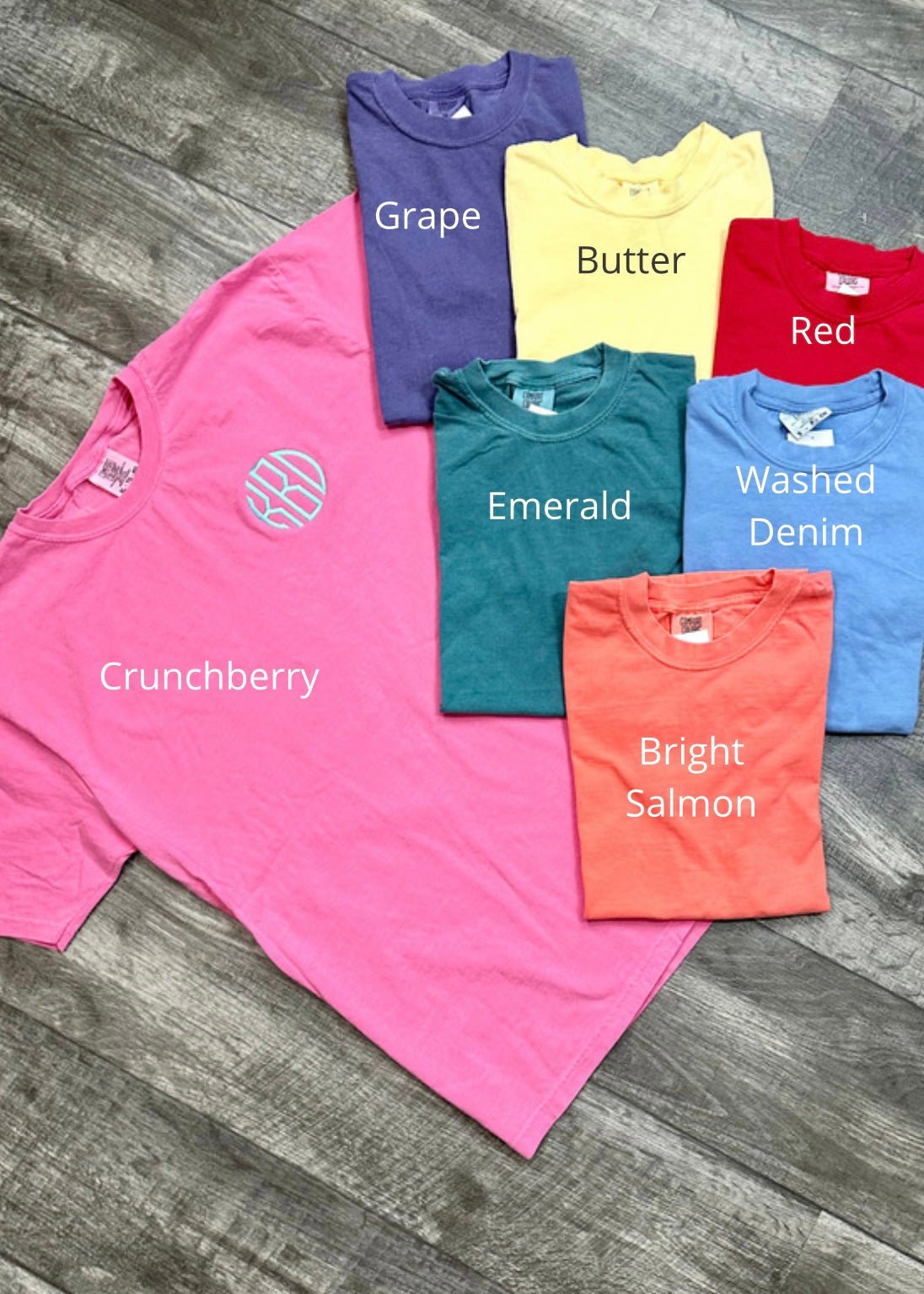 Comfort Colors/gildan Single Letter Monogram Sweatshirt 