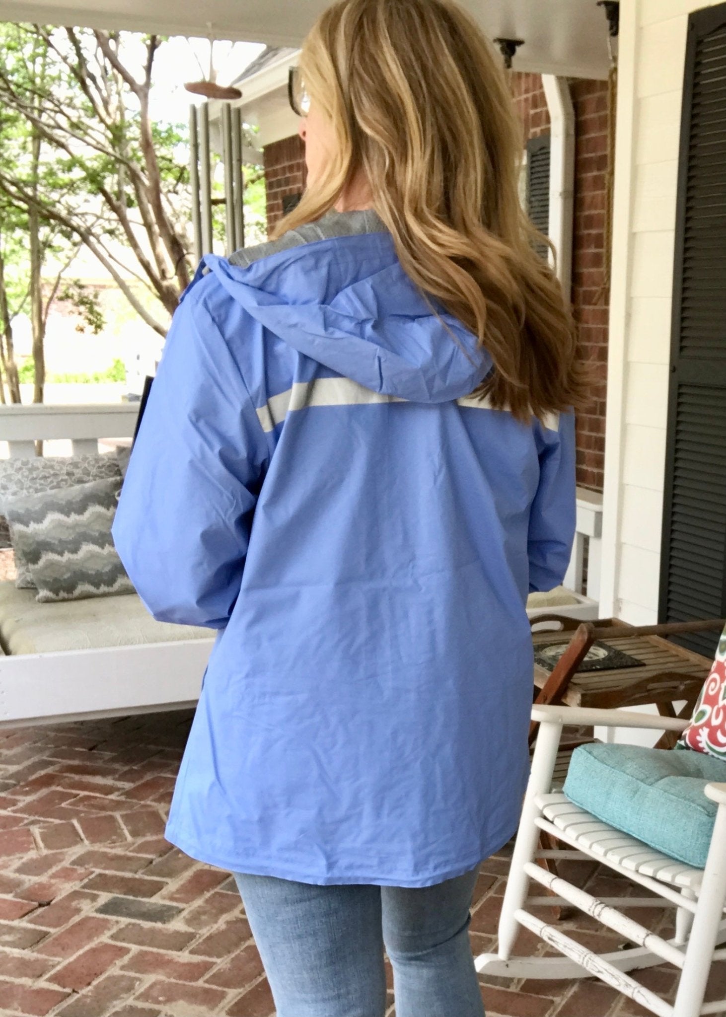 Periwinkle 2024 rain jacket