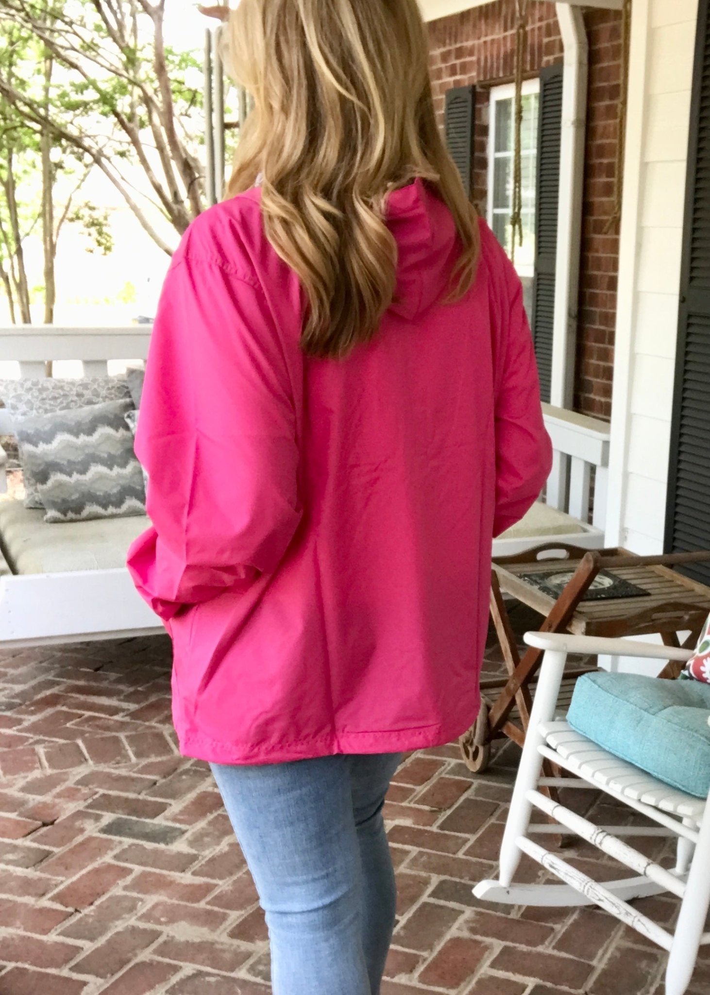 Unlined 2024 rain jacket